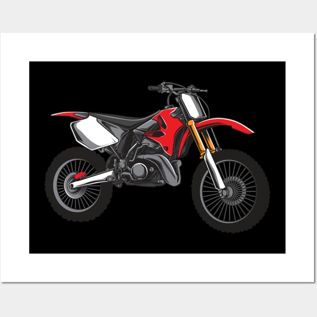 Motocross Wall Art by TambuStore